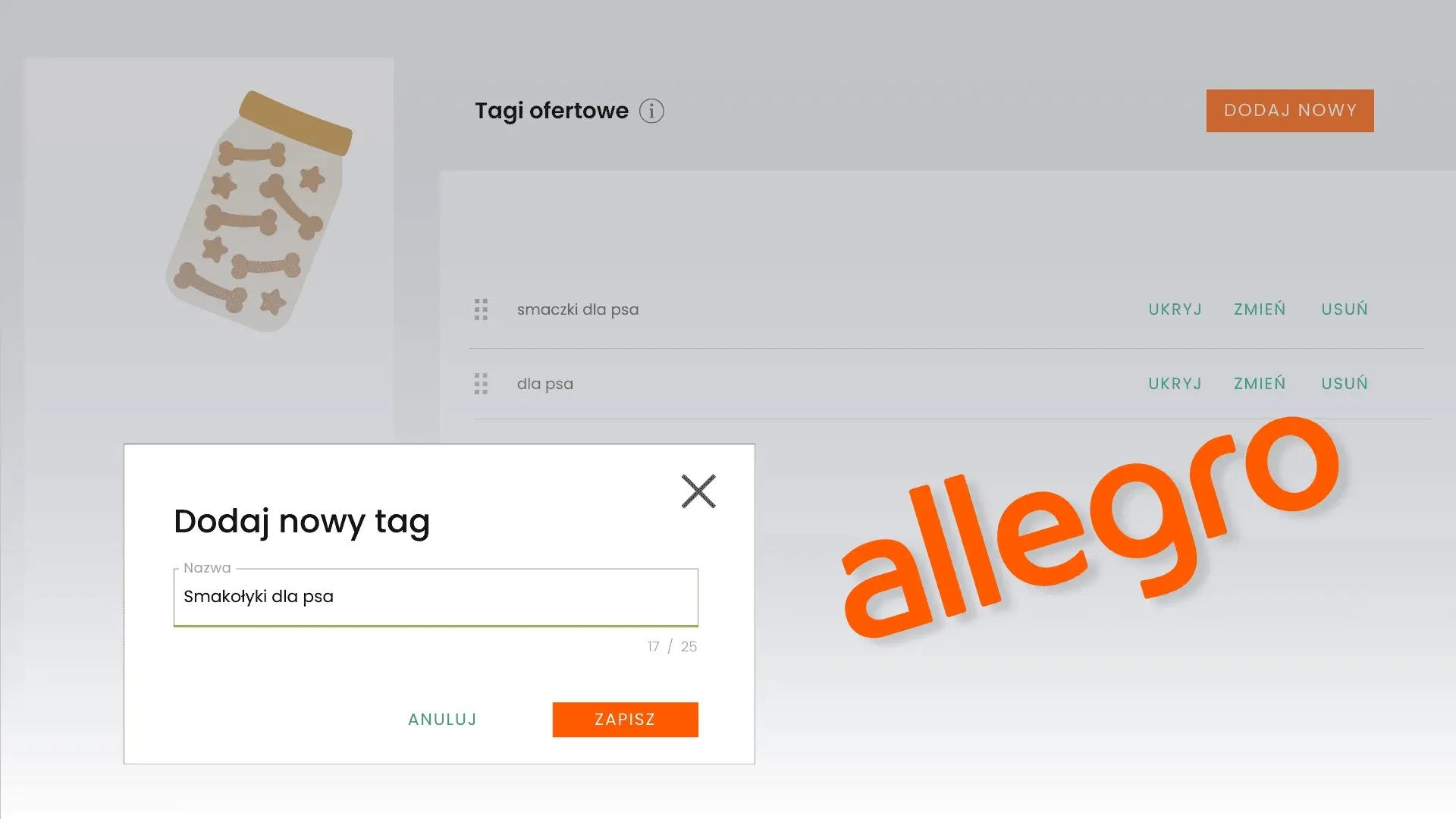 Allegro offer tags: Keep your listings organised!