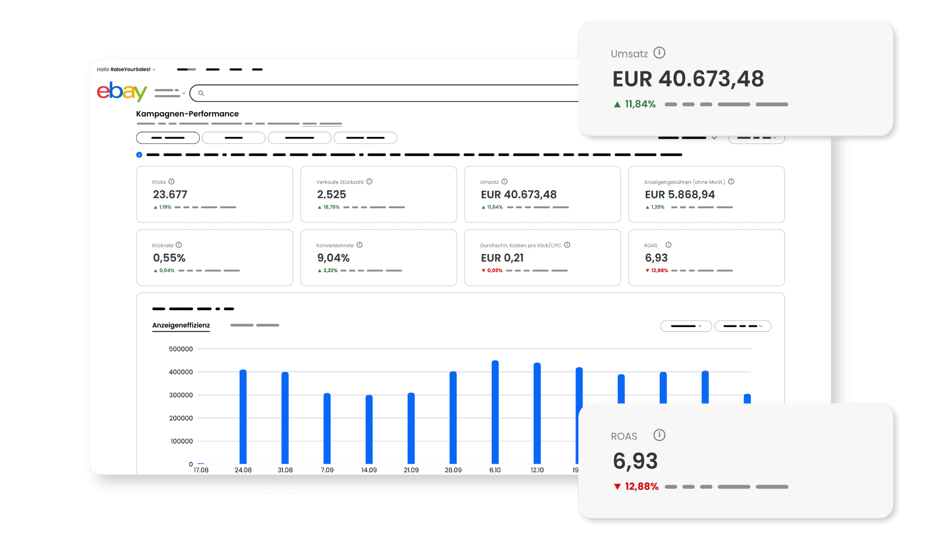eBay Ads management