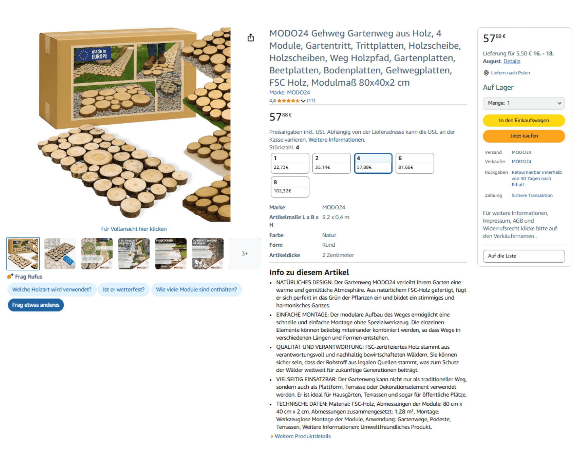 Wamar – listing content optimisation