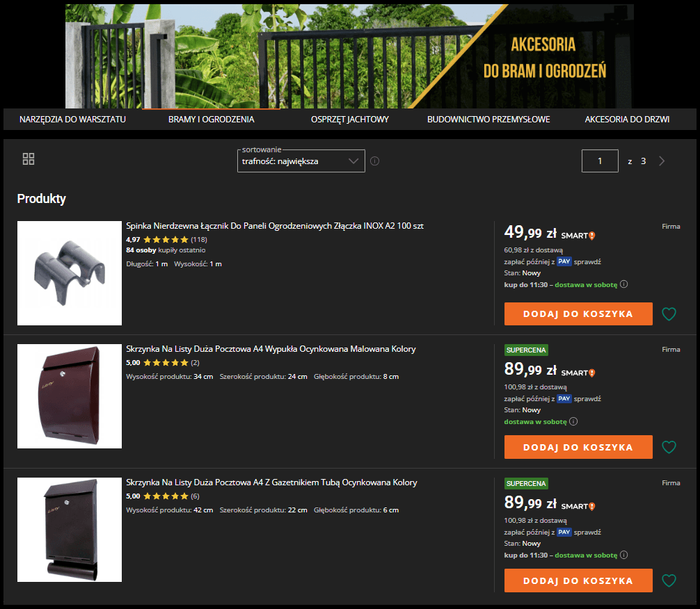 Sales and advertising graphics