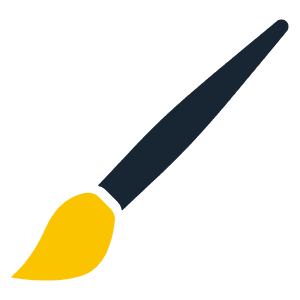 Icon: paintbrush
