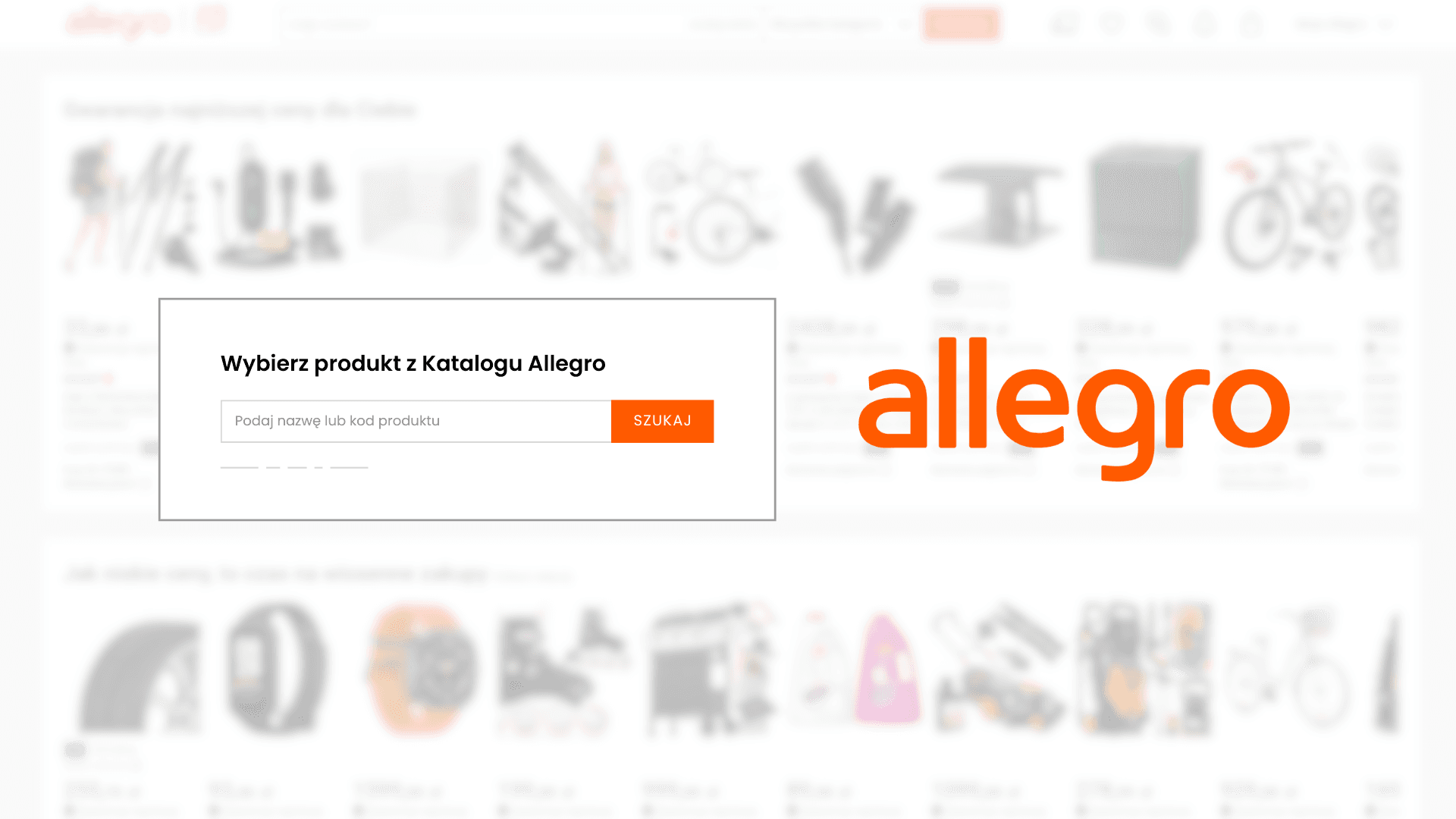 What is the Allegro Product Catalogue?